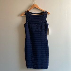 Adrianna Papell Navy Blue Size 8 NWT